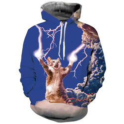 Thunder Cat Funny Hoodie