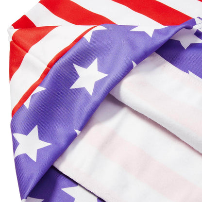 Amerikaanse vlag blauwe hoodie