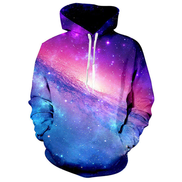 Pink Nebular Galaxy Hoodie