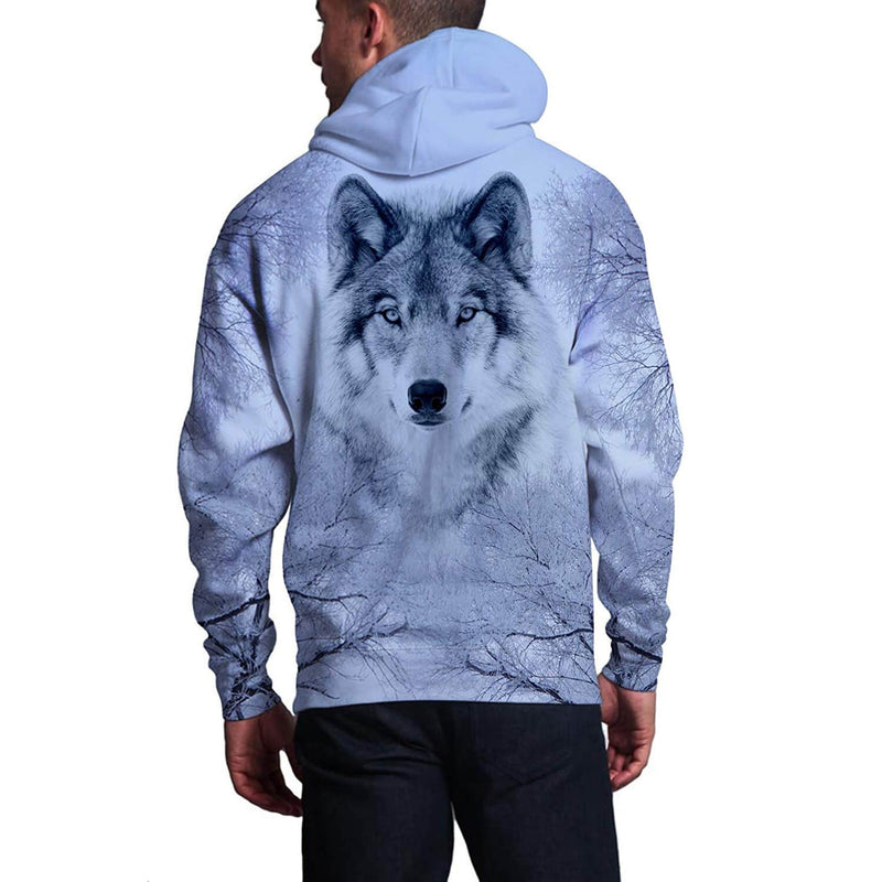 Snow Wolf Hoodie