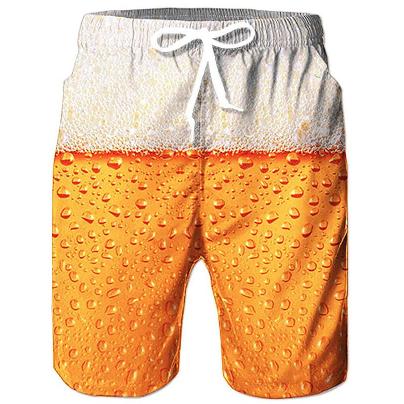 Beer Funny Swim Trunks