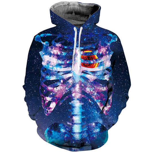 Galaxy Skelet Hoodie