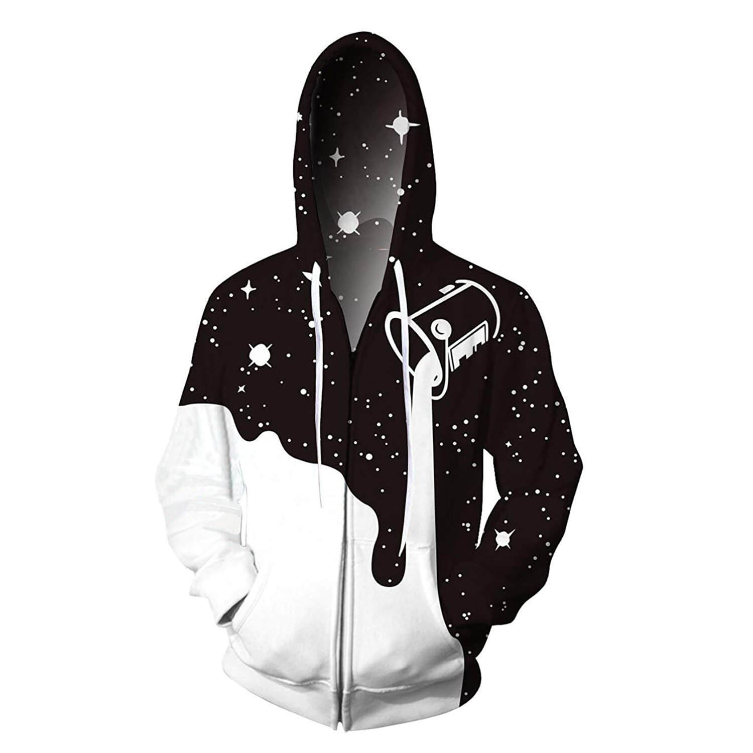 Pouring Milk Zip Up Hoodie – D&F Clothing®