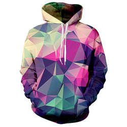 Geometric Diamond Hoodie