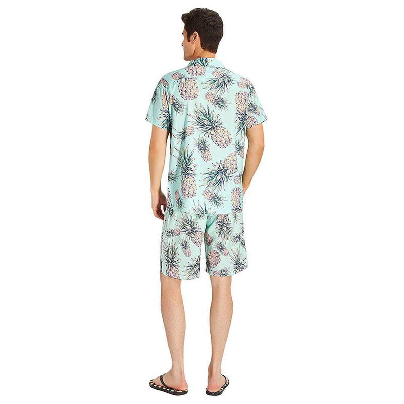 Green Pineapple Ugly Hawaiian Shirt