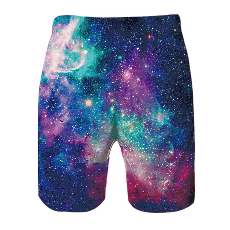 Galaxy Funny Swim Trunks