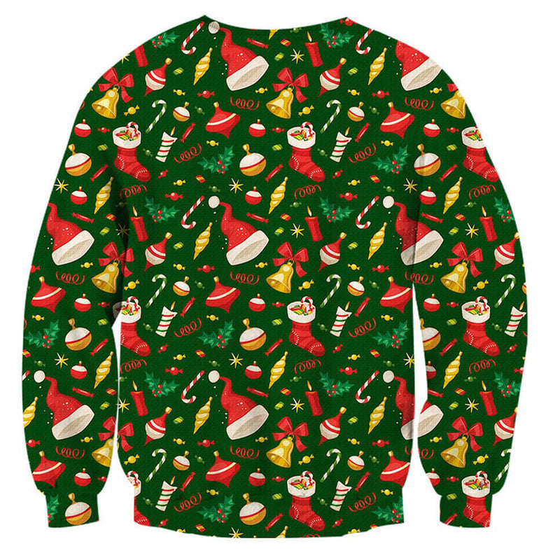 I Only Use Xmas Periodically 3D Sweater Ugly Christmas Sweater For Men Women