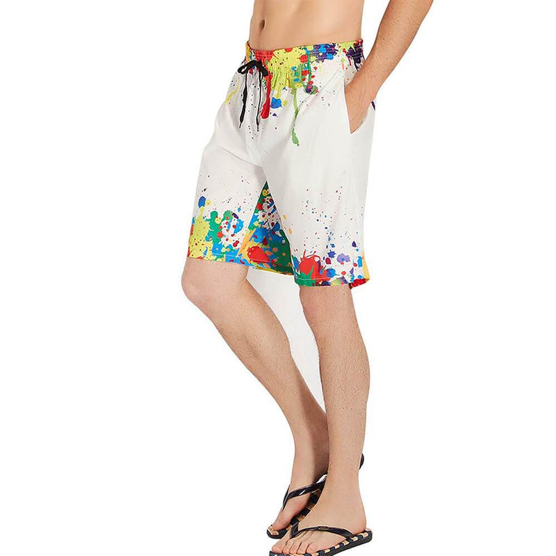 Paint Splatter Funny Board Shorts