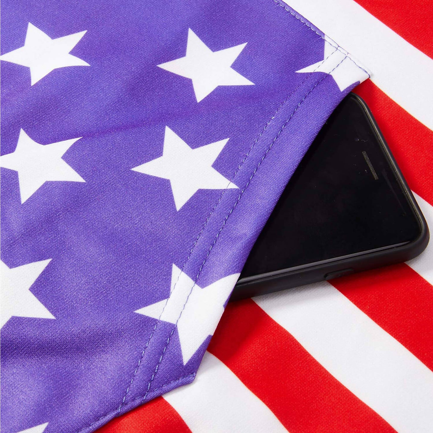 Amerikaanse vlag blauwe hoodie