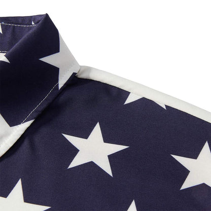 Grappig Amerikaans vlag adelaar Hawaiiaans shirt