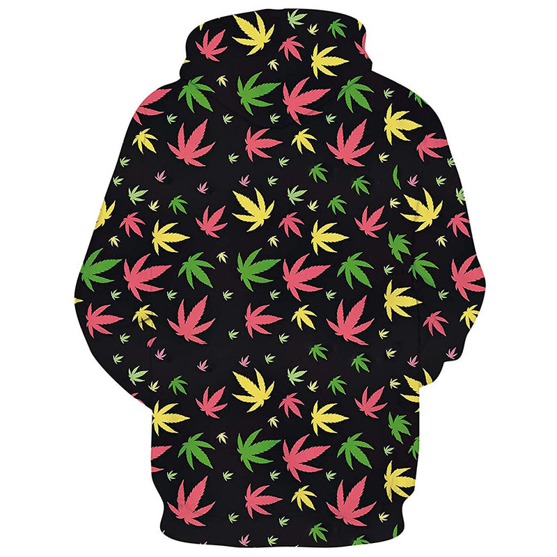 Colorful Weed Hoodie