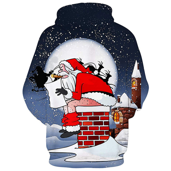 Christmas Santas Chimney Hoodie