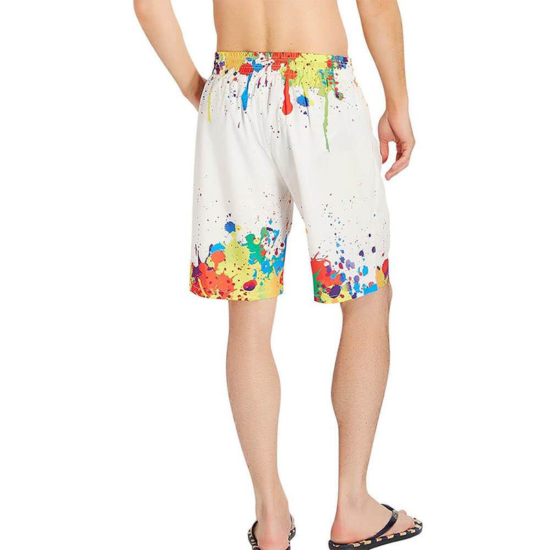 Paint Splatter Funny Board Shorts