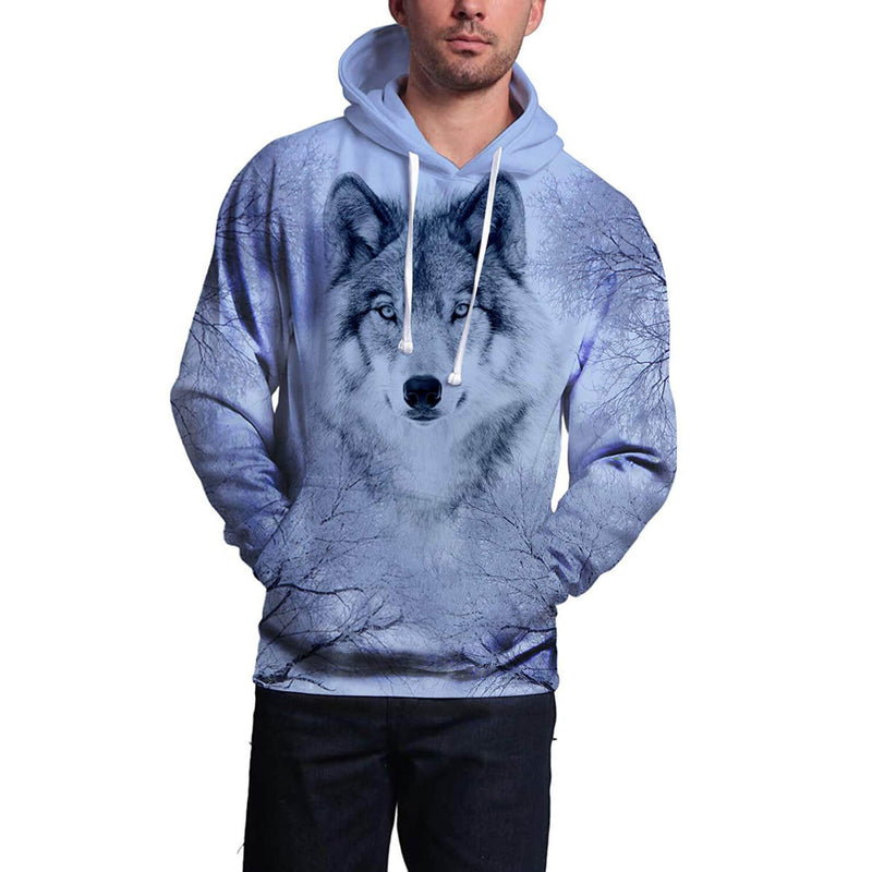 Snow Wolf Hoodie