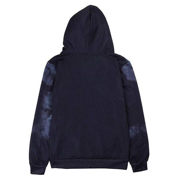 Black Wolverine Wolf Hoodie