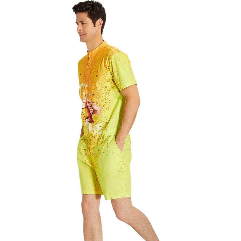 It's Beer Time Male Romper