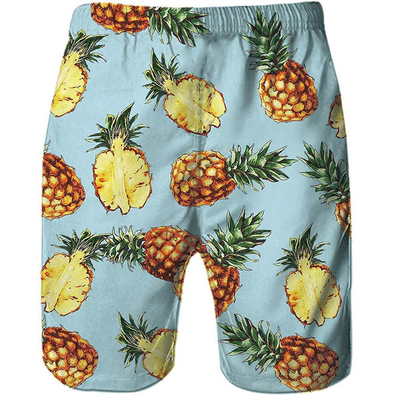 Pineapple Funny Swim Trunks