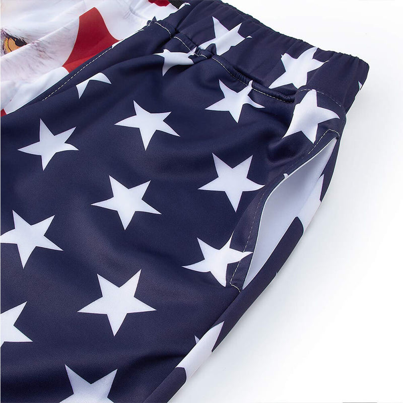 American Flag Eagle Joggers