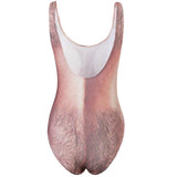 Buy Uideazone Women Ugly Chest Tan One Piece Bathing Suit Funny