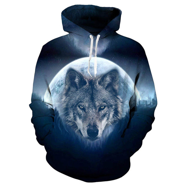 Moon Wolf Hoodie