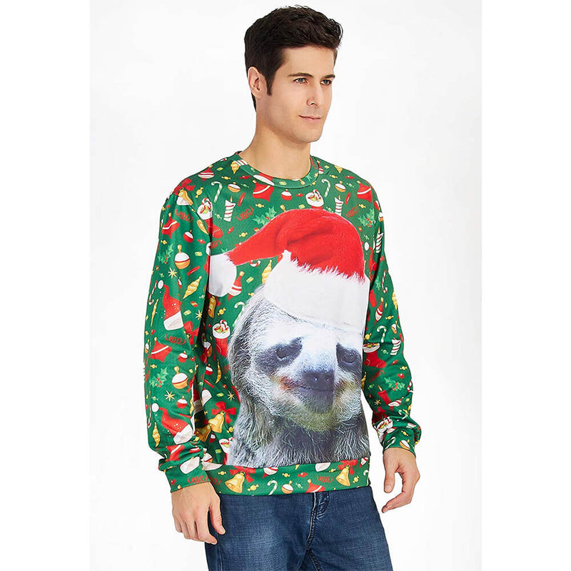 Sloth Xmas Ugly Christmas Sweater