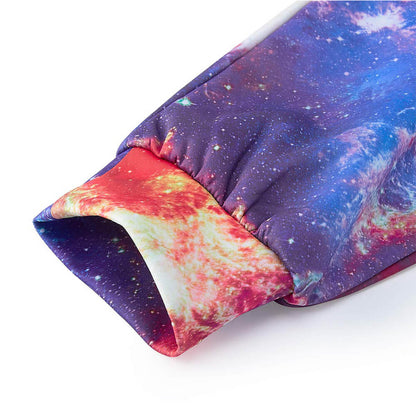 Jogginghose mit Katzen-Print und Weltraum-Astronaut