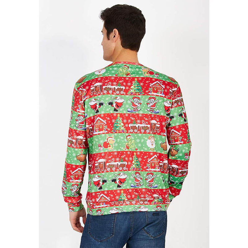 Unisex Xmas Elements Ugly Christmas Sweater