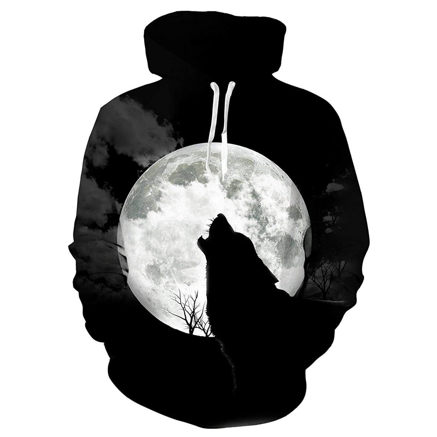 Zwarte Wolverine Wolf Hoodie