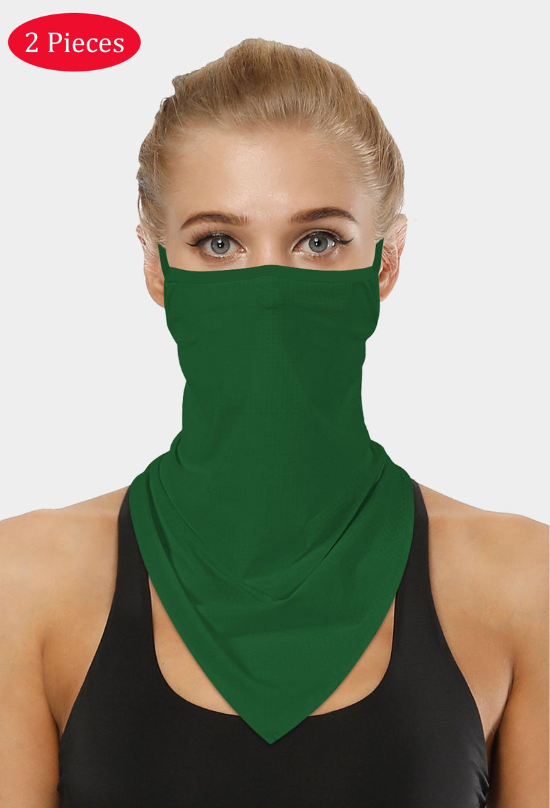Green Face Mask With Earloops