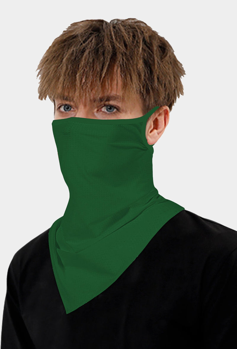 Green Face Mask With Earloops