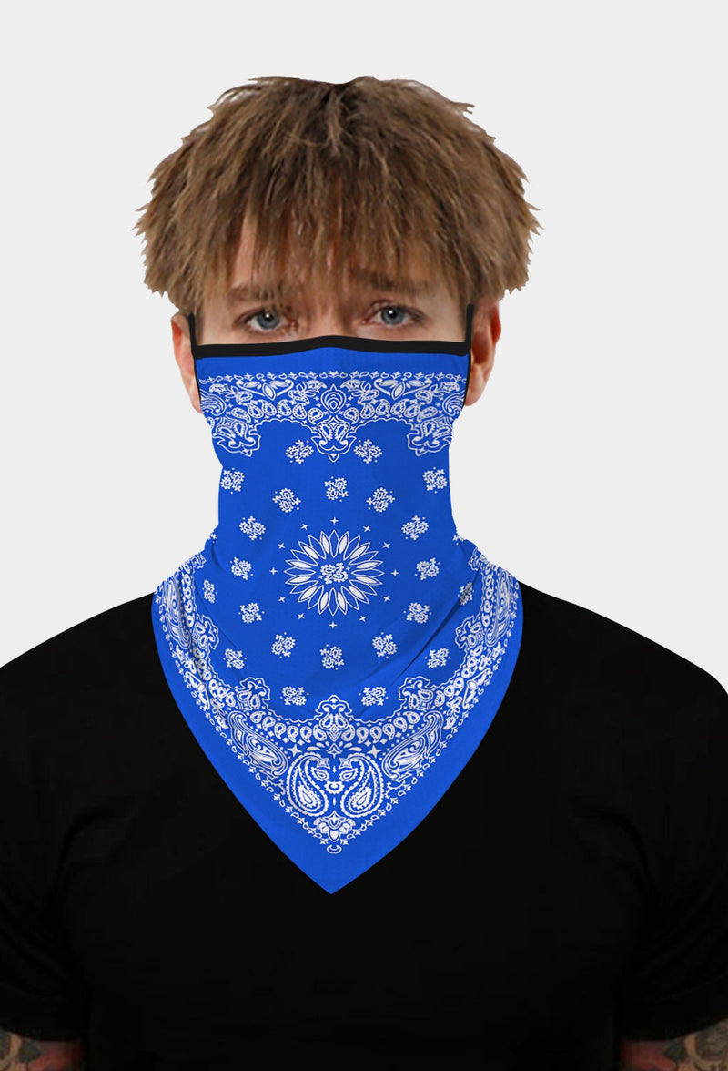 Paisley Face Mask With Earloops