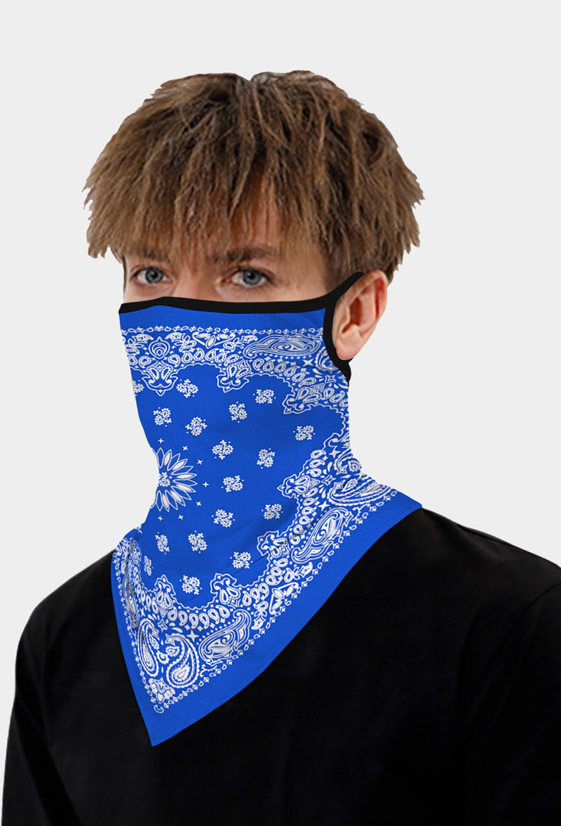 Paisley Face Mask With Earloops