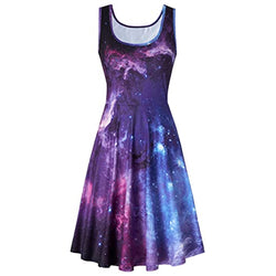 Starry Sky Funny Dress for Women