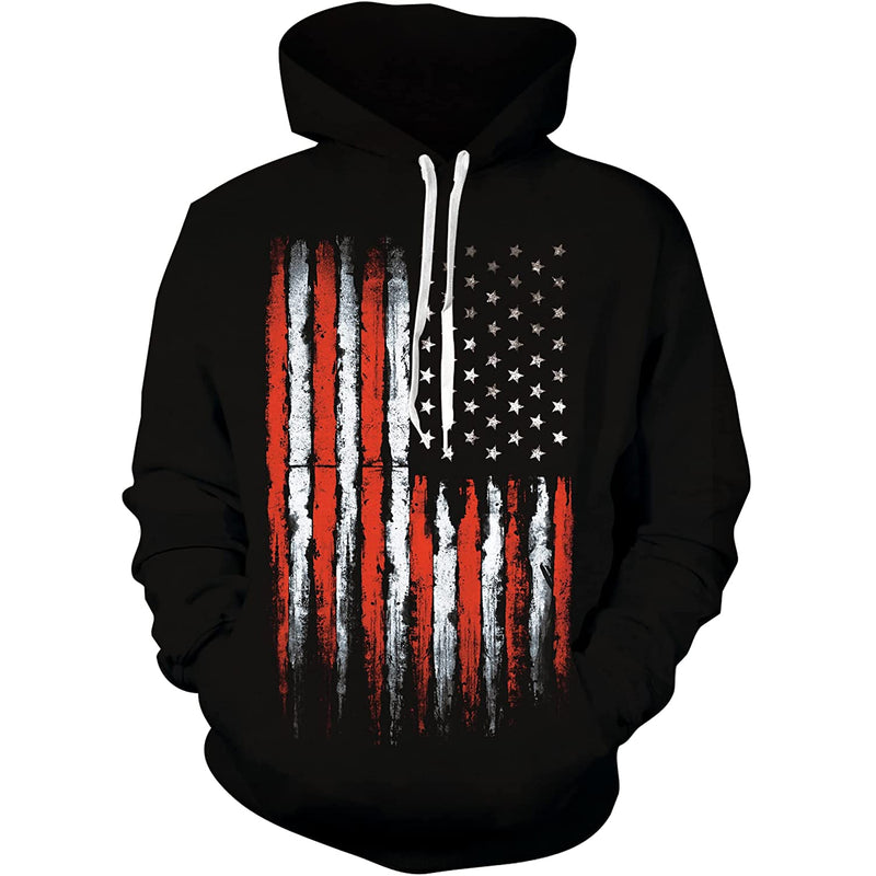 American Flag Funny Hoodie