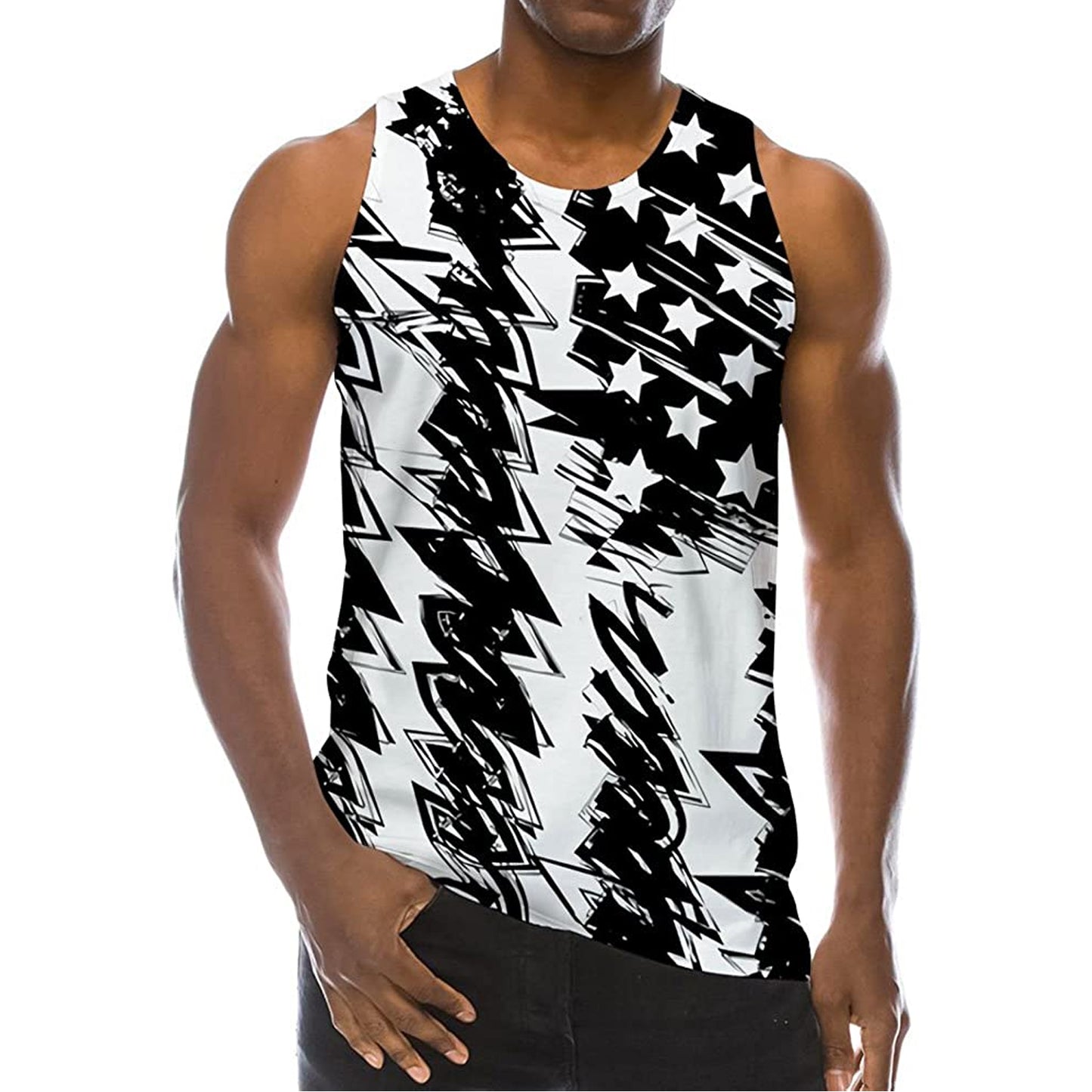 Patriottisch grappig tanktopje