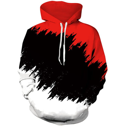Graffiti Rood Grappig Hoodie