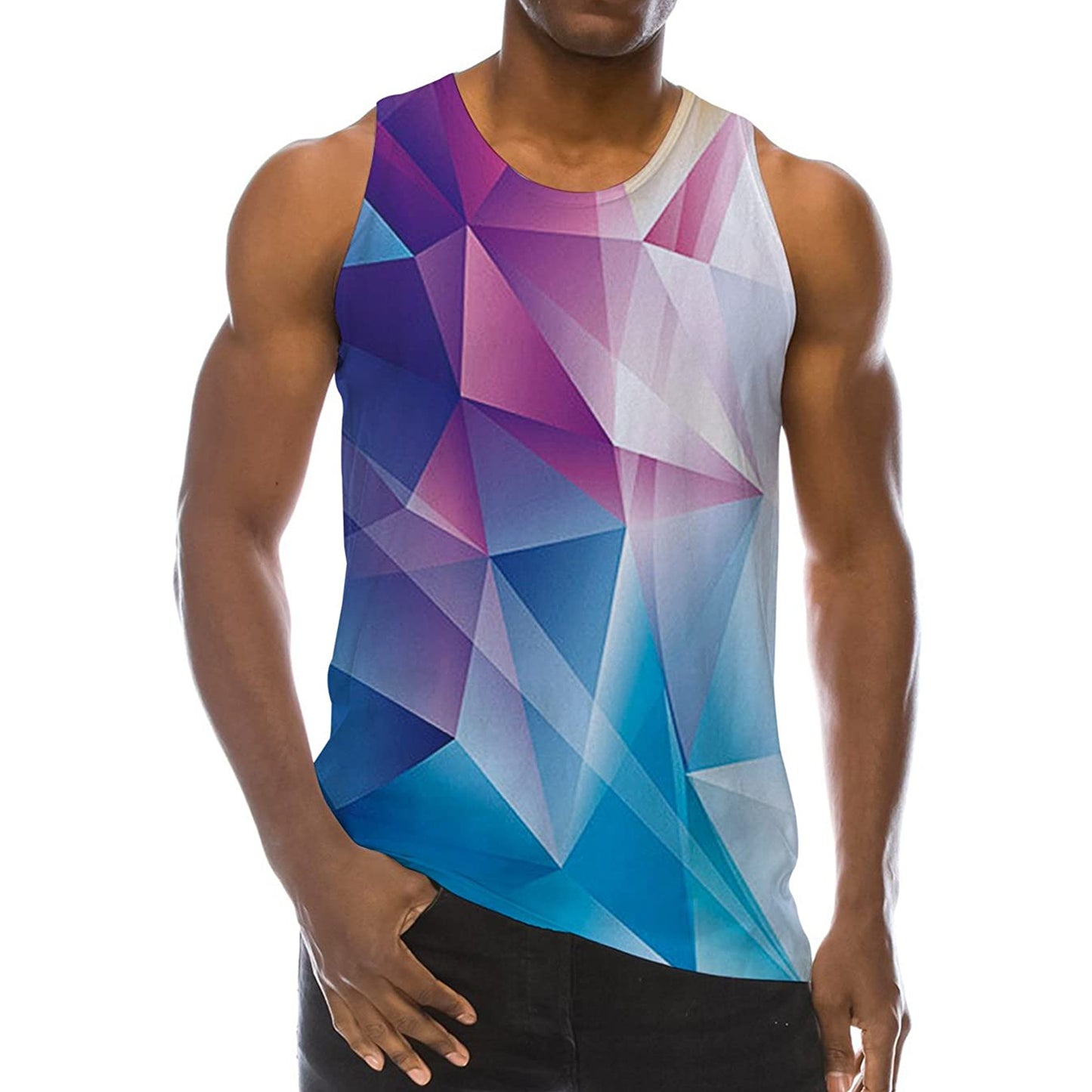 Geometrisches lustiges Tank Top