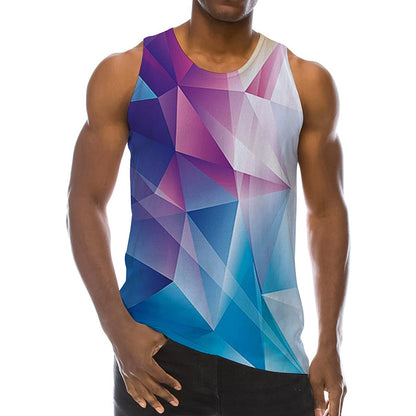 Geometrisches lustiges Tank Top