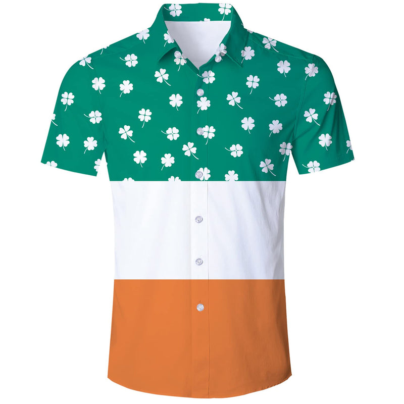Ireland St Patrick's Funny Hawaiian Shirt