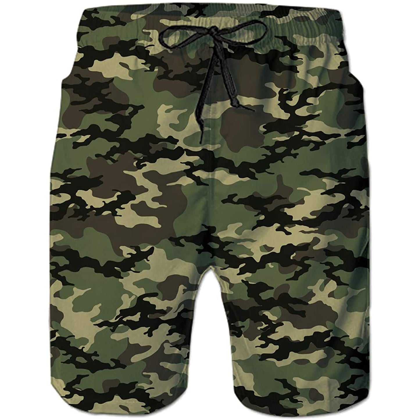 Camo Funny Swim Trunks