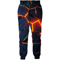 Crack Geometric Funny Sweatpants