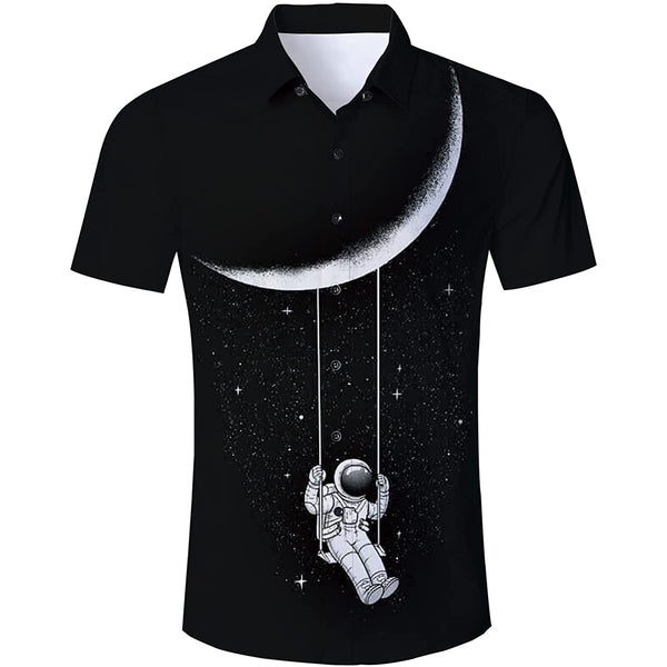 Space Astronaut Funny Hawaiian Shirt