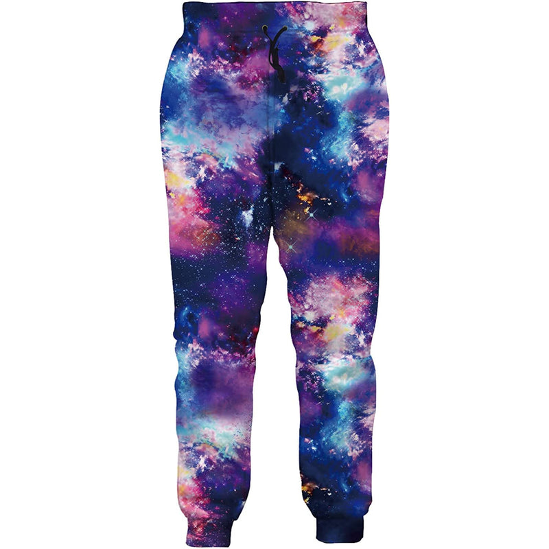 Galaxy Tie Dye Funny Sweatpants