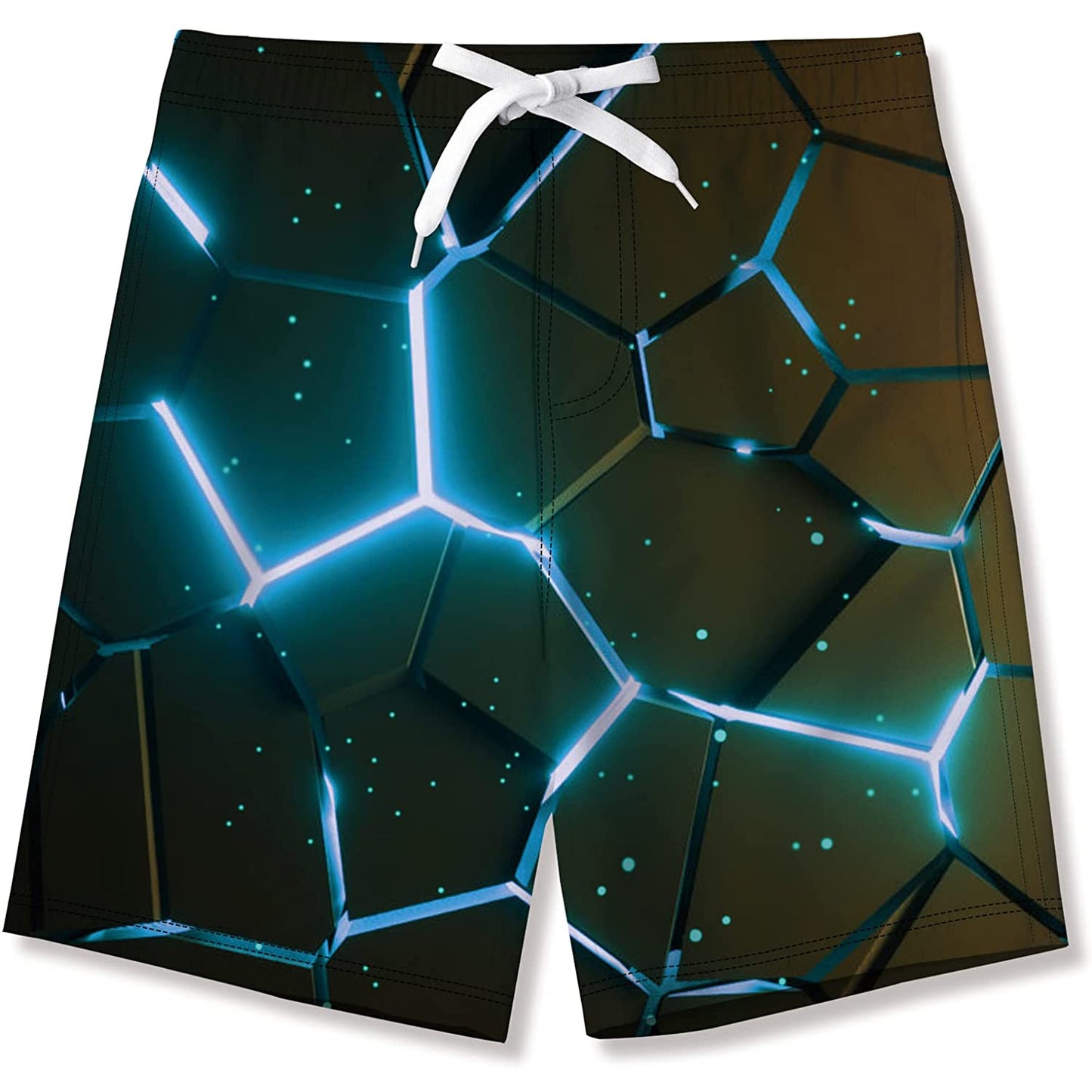 Blaue Badehose „Crack Funny Boy“