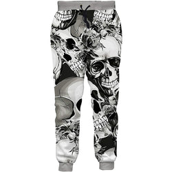 Rose Skull Joggers