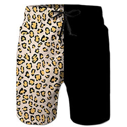 Leopard Funny Swim Trunks