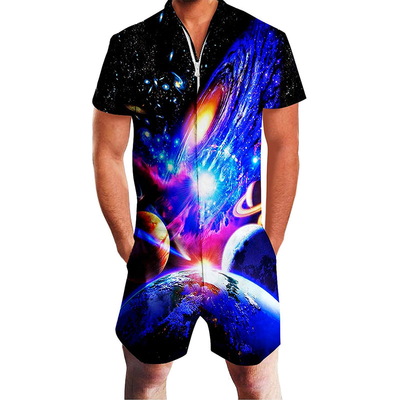 Space Fun Male Romper