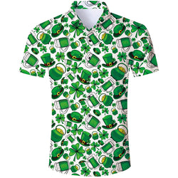 St. Patrick's Day Funny Hawaiian Shirt