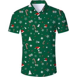 Green Christmas Funny Hawaiian Shirt