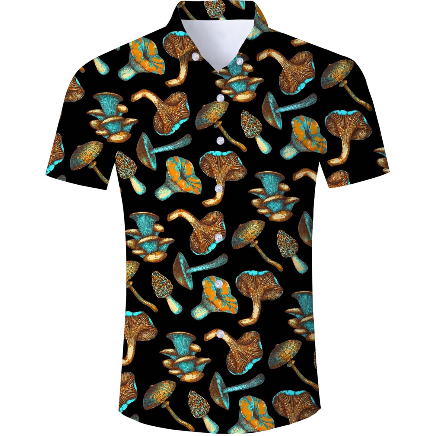 Paddestoel Grappig Hawaiiaans Shirt